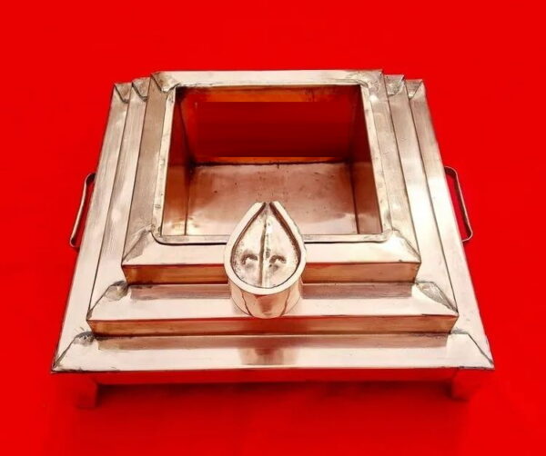 Havan Kund with Mekhla and Yoni - Made of pure copper